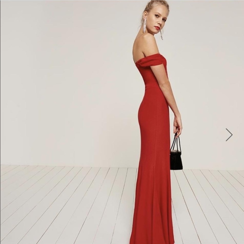 Reformation Gardner Dress (SHORTENED) - Picture 3 of 4